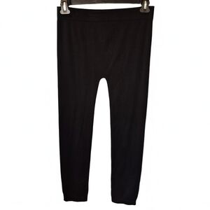 NWT Apt 9 Black Leggings XL Stretch Pull On Comfortable Basic